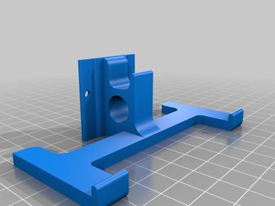 Wall mounted eyeglass holder with screw holes