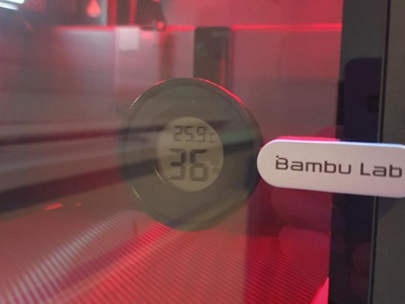 Enclosure Hygrometer - P1S P1P X1C