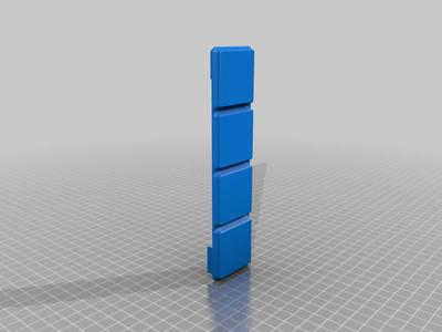 3/8" Drive Long Ball End Allen Organizer - Gridfinity
