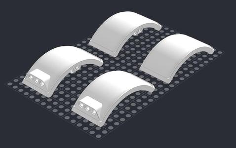 Lego Technic Compatible Wheel Fenders