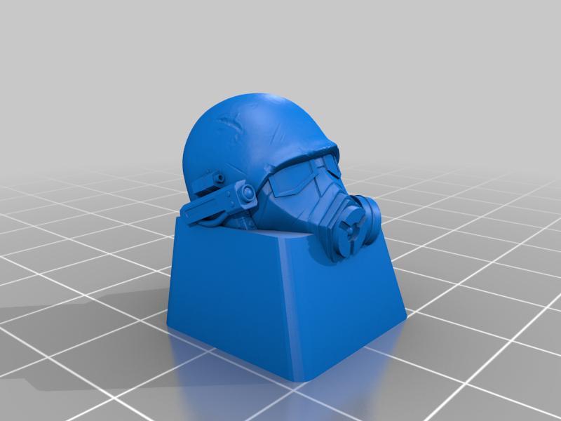 NCR HELMET keycap fallout
