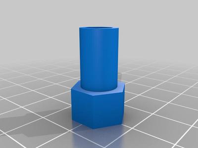 5mm hex to 12mm hex for R/C car
