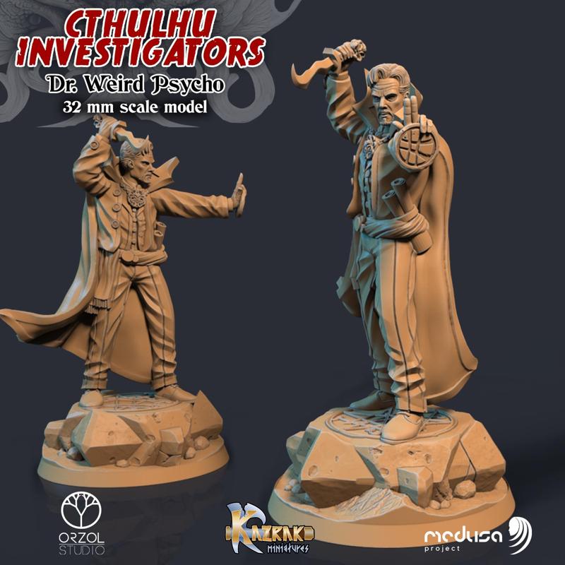 Dr Weird Psychic - Cthulhu Investigators