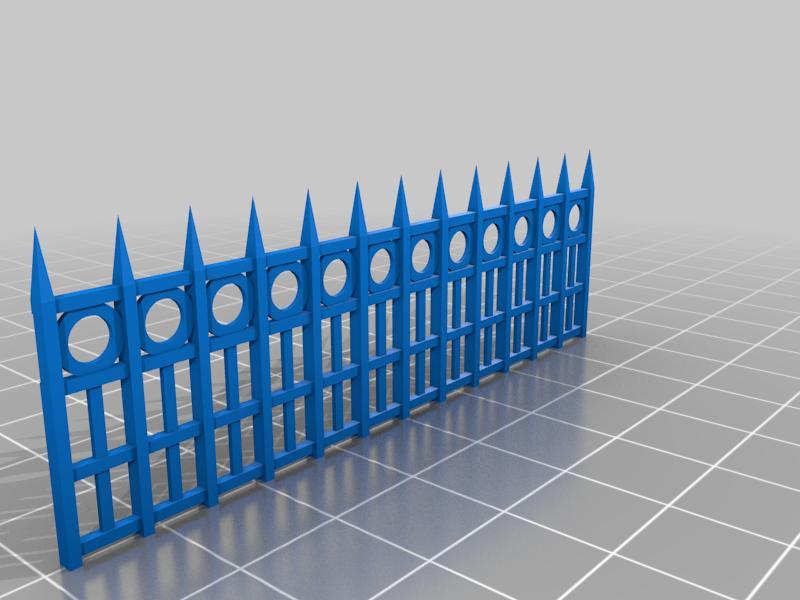 Gothic fence