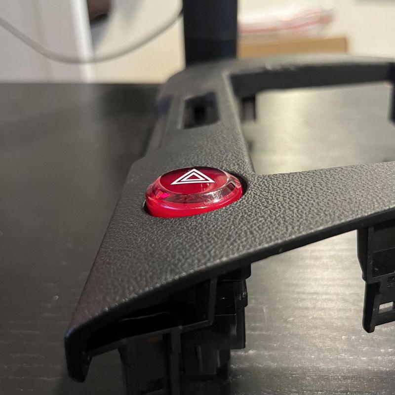 (METRA FASICA / OEM REPLICA) NON-NAV Honda CR-Z hazard switch bracket