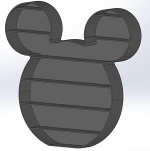 Doorables Mickey Shelf