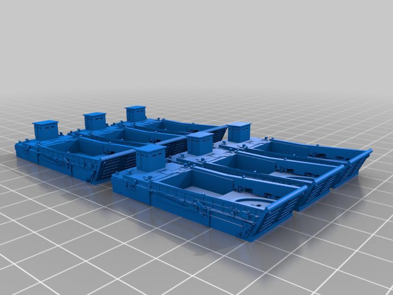 D Day Dice , LCM, model 8, Lancha de Desembarco