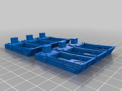 D Day Dice , LCM, model 8, Lancha de Desembarco