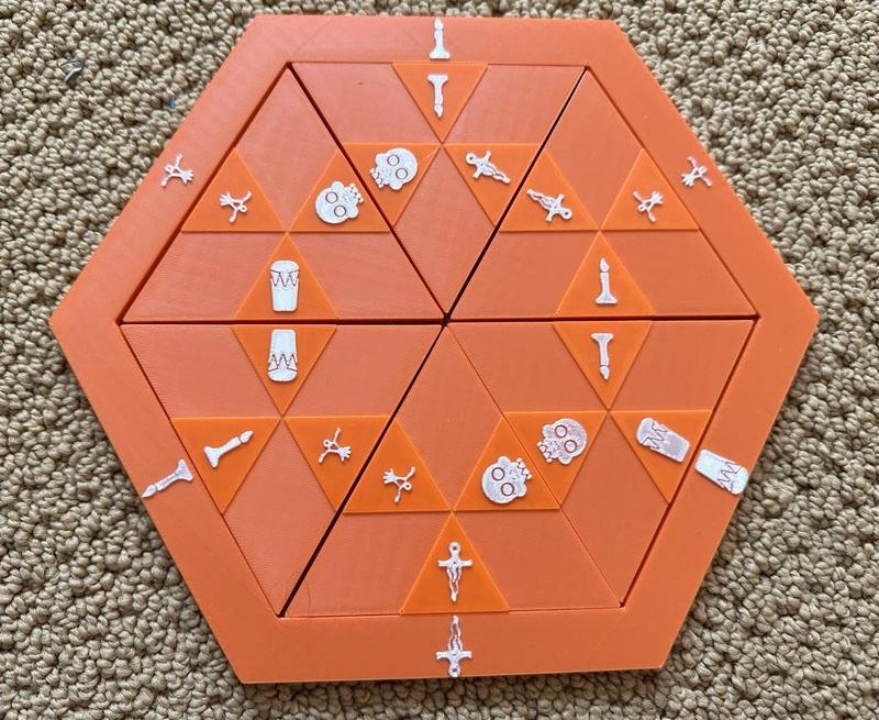Survivor Floating Hexagon Puzzle
