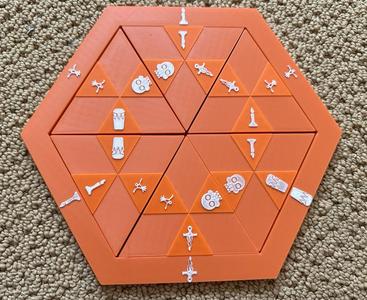Survivor Floating Hexagon Puzzle