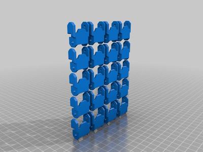 Drag Chain Ender 3 V2 (Multi print Chain parts)