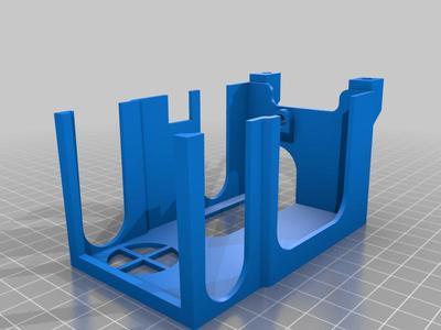 Magnetic extruder cover for Flashforge Finder 3 and Artemis 3D printers