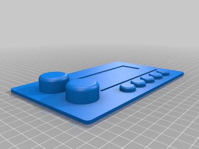 double DIN stereo disguise