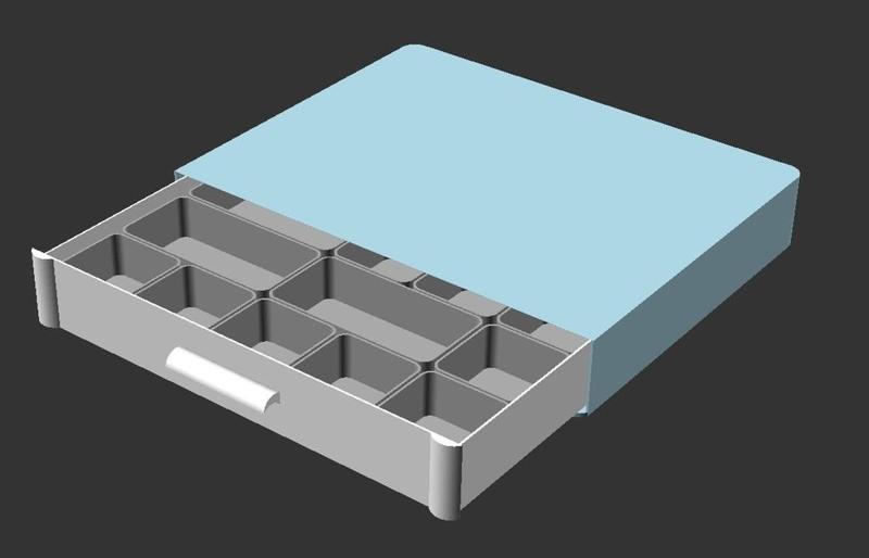 jewel box Small parts box