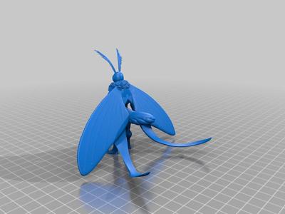 Buff Moth Man