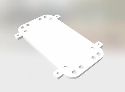Station G2 - Bottom plate with mount holes