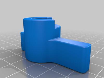Washing machine valve knob 1/4 turn (Oatey style)