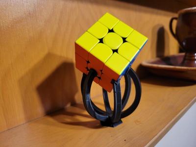 Rubik's Cube Display Stand