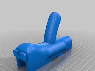 Kalashnikov prints Ak Romanian dong grip handguard -  Fix & remix + cheese grater upper