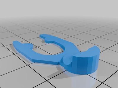 GM window handle retainer/clip