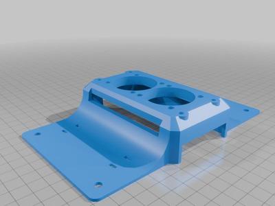 Flipsky 75100 Pro V2.0 - Mount w/ Two 40mm Fans - For Mototec Superbike 48v