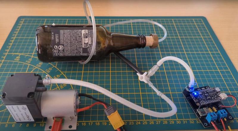 DC motor vacuum pump (for vacuum bagging)