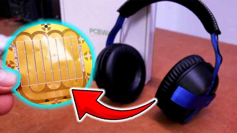 3D Printed Headphones with PLANAR PCB