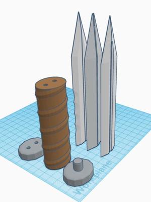 Basic Knife with Multiple Blade Types