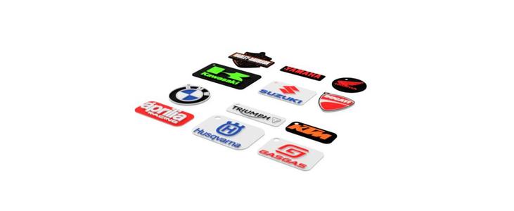 MOTORCYCLE LOGOS KEYCHAIN