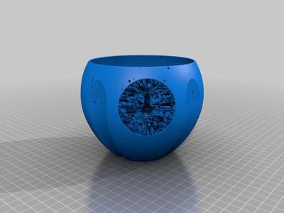 Wall Mounted Plant Pot without hole