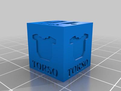 League of Dungeoneers Dice