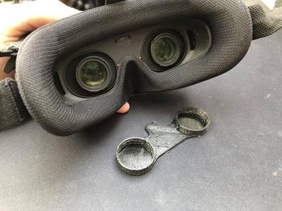 Dji Integra lens cover without additional diopter plastic