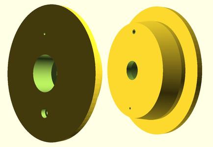 Filament Spool Adapter (1.125" bearing)