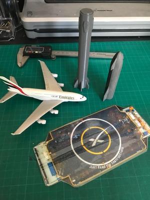 SpaceX Starship 1:500 scale