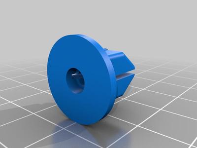 Square Hole Insert for car body fastener