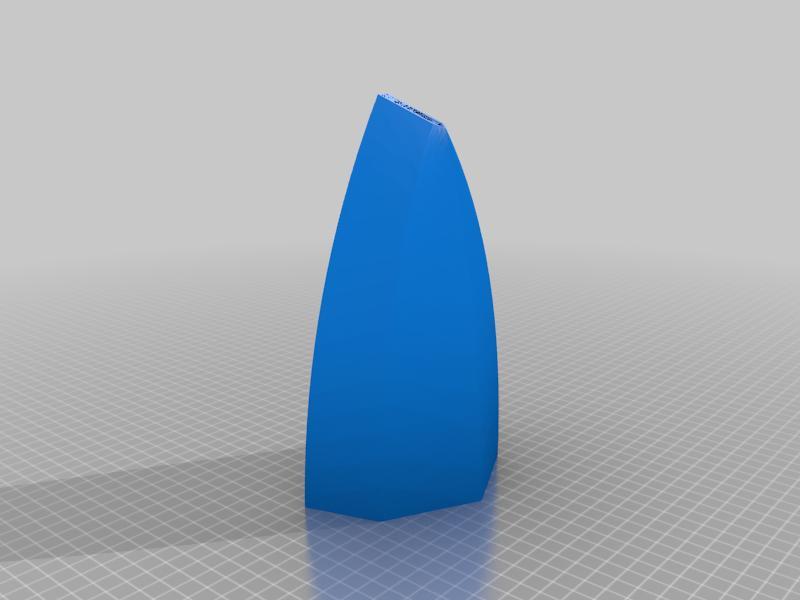 General hard Chine Boat hull split into two parts