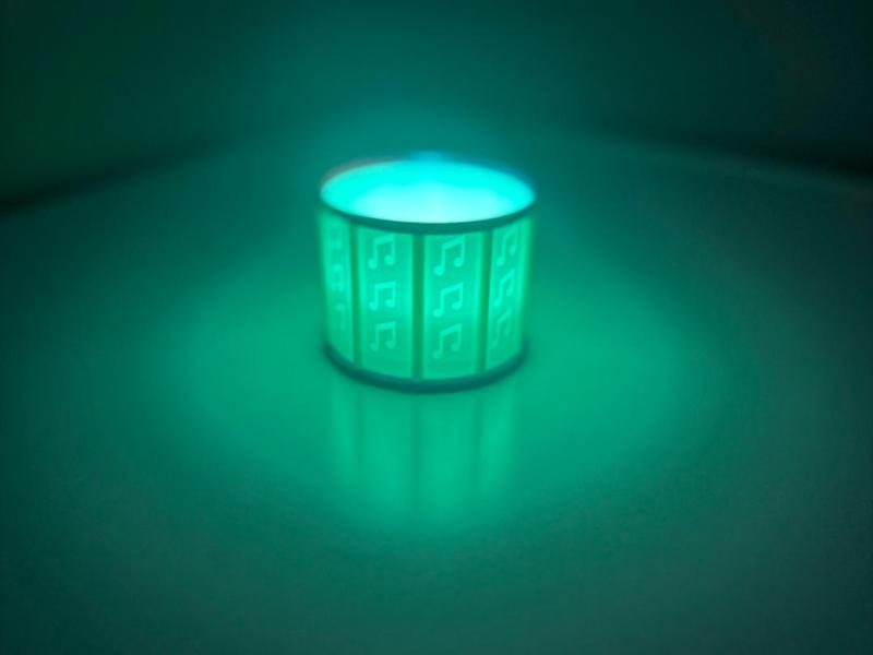 Drum Tea Light Holder