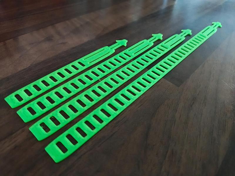 Strong TPU Lock tie, Plant tie/clip, cable tie