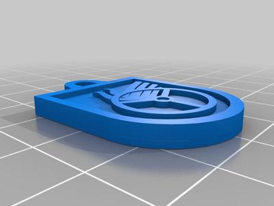 Koulutushaaramerkki - Autonkuljettaja Keychain