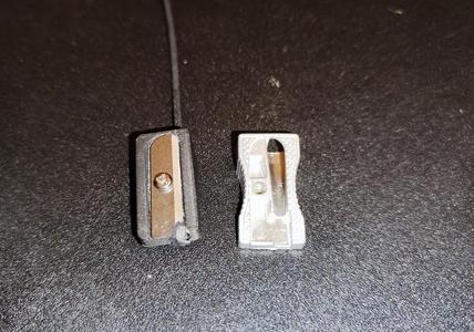 Filament tip sharpener