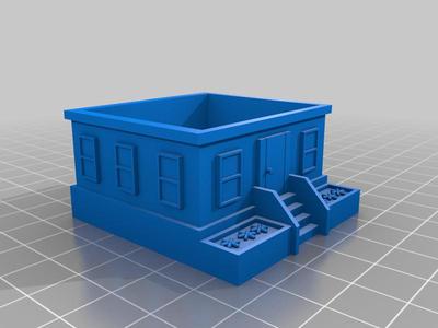 House shaped planter