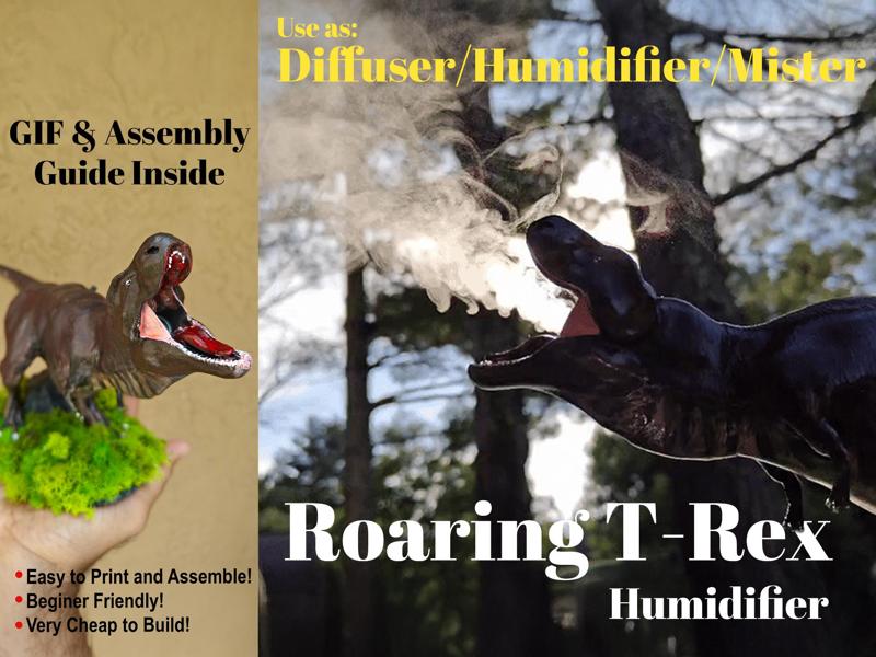Roaring T-Rex (Humidifier + Fogger + Oil Diffuser)