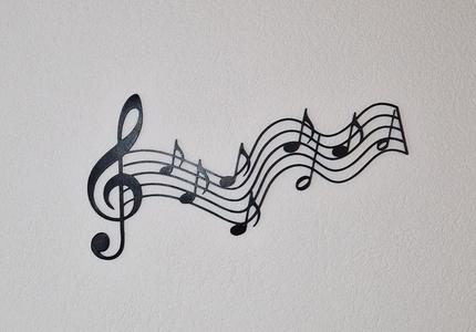 Wall Art: Music Notes