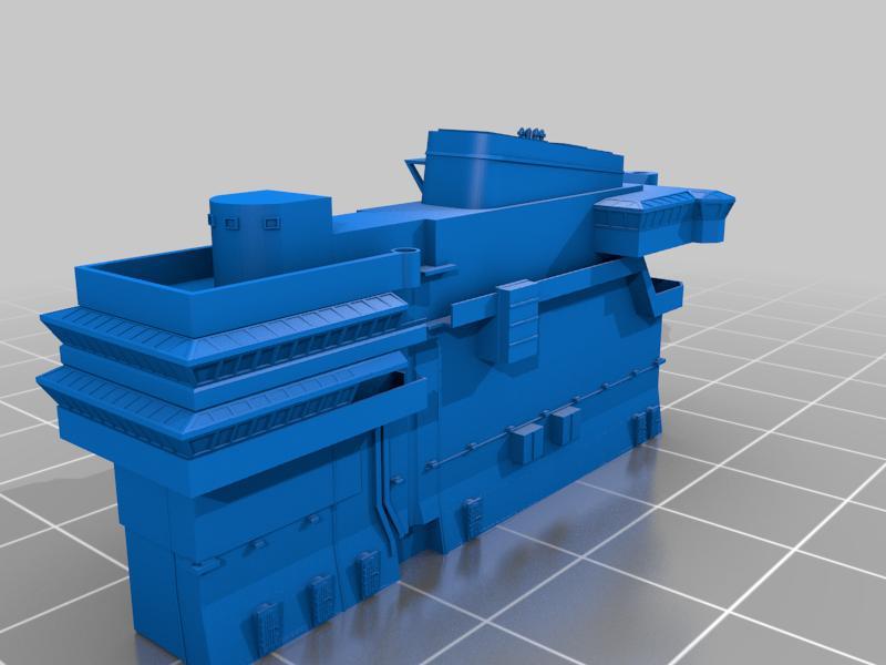 USS Forrestal Island (Early)