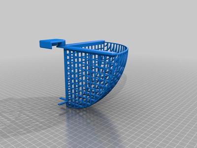 Corner planter for Seapora rimmed aquariums