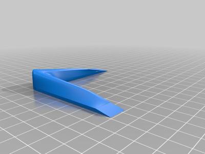 LED strip angled 90 degree corner piece