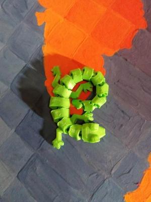 Articulated Lizard Big-Eyed