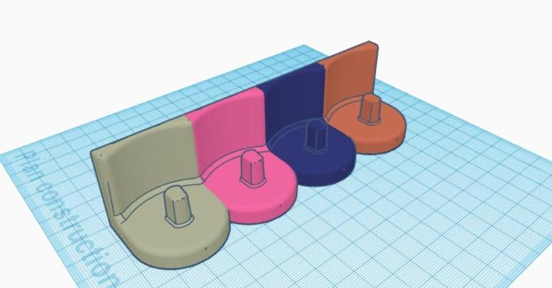 Support Oral B 4 brosses