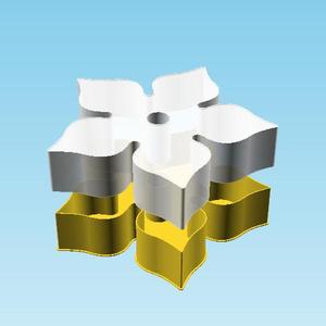 PentaFower01, nestable box (v2)