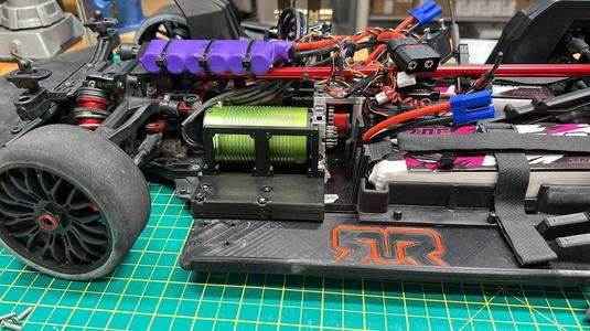 Arrma Infraction 40mm Fan Mount with Hidden Airtag